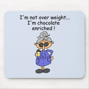 Chocolate Enriched Humour Mouse Pad
