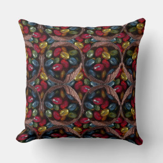 Chocolate Foil Eggs in Coconut Pattern Cushion