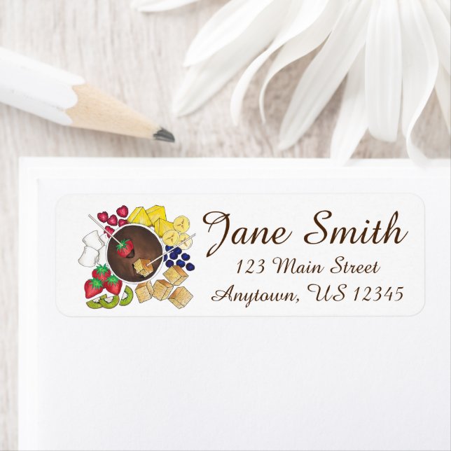 Chocolate Fondue Fruit Marshmallow Chocoholic Food (Insitu)