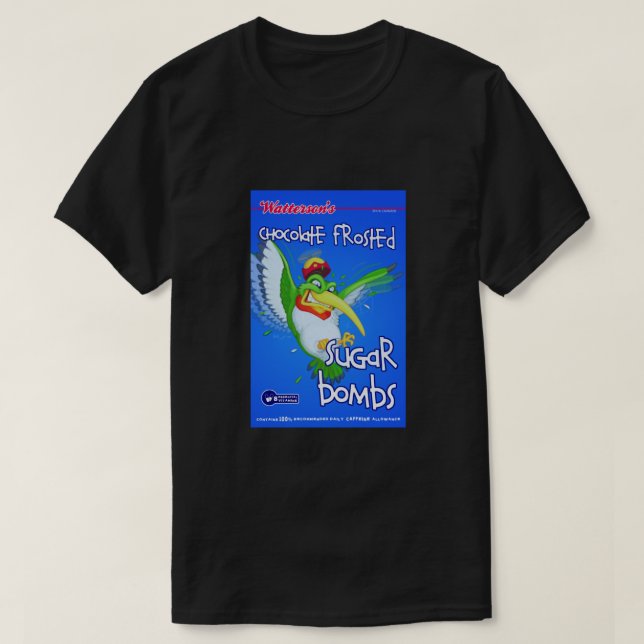 Chocolate Frosted Sugar Bombs Classic T-Shirt (Design Front)