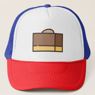 chocolate-fudge trucker hat