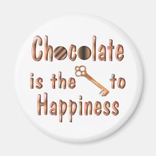 Chocolate Happiness Magnet