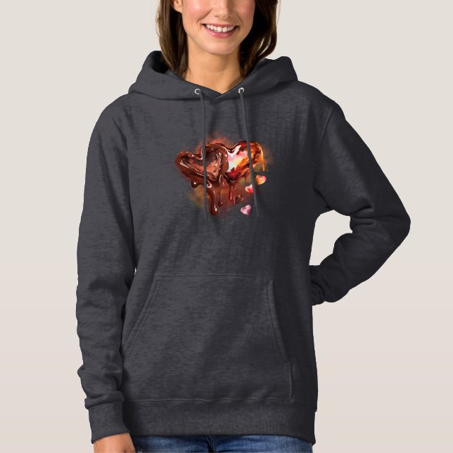 Chocolate Hearts Hoodie (Front)
