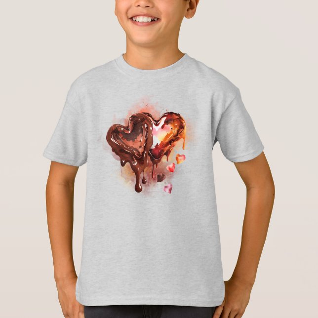 Chocolate Hearts T-Shirt (Front)