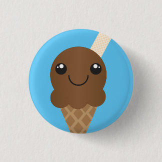 Chocolate Ice Cream Button