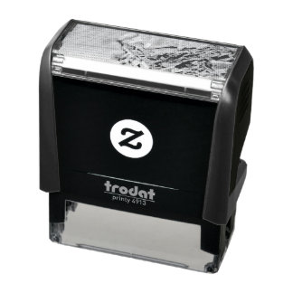 Chocolate ice cream cake self-inking stamp