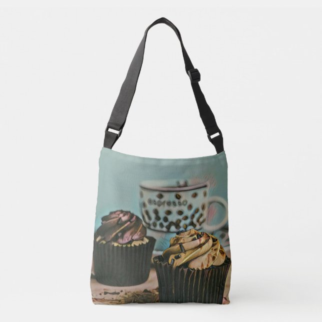 Chocolate ice cream crossbody bag (Front)