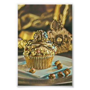 Chocolate ice cream for chocolate lovers photo print