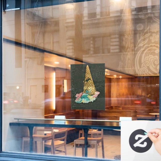 Chocolate ice cream lover gift (Cafe Window)