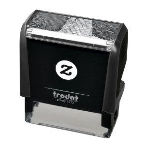 Chocolate ice cream lover gift self-inking stamp