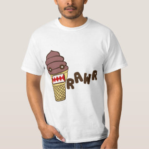 Chocolate Ice Cream Monster RAWR T-Shirt