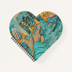 Chocolate ice cream notebook