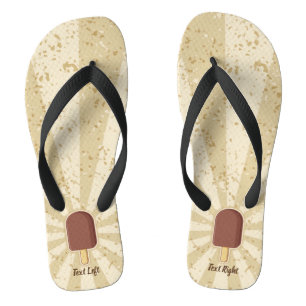 Chocolate Ice Cream Stick Jandals