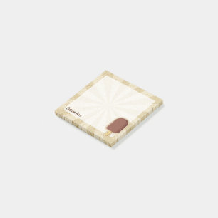Chocolate Ice Cream Stick Post-it Notes