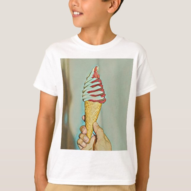 Chocolate ice cream T-Shirt (Front)