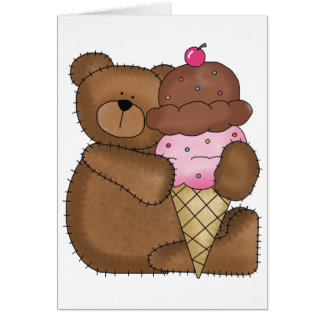 Chocolate Ice Cream Teddy