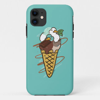 Chocolate Ice Duck Case-Mate iPhone Case