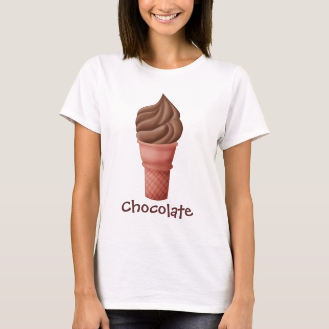 Chocolate Icecream - T-Shirt (Front)