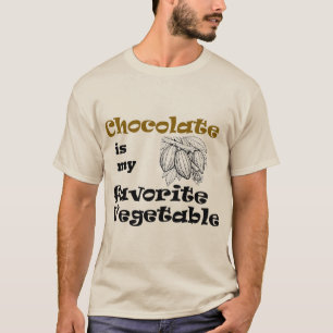 Chocolate is my Favourite Vegetable T-Shirt