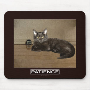 Chocolate Kitten Fun Motivational Mousepad