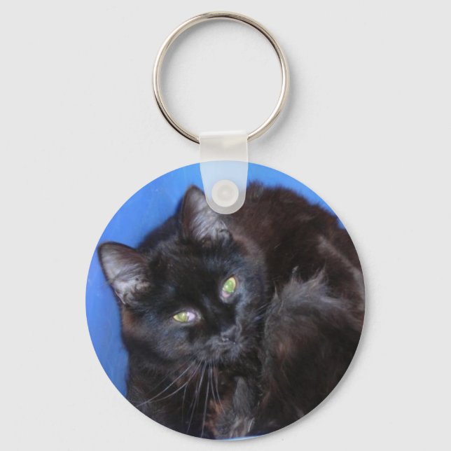 CHOCOLATE KITTY KEY RING (Front)