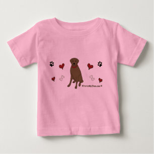chocolate lab baby T-Shirt