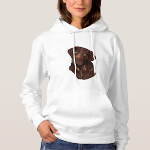 Chocolate Lab Hoodie Shirt