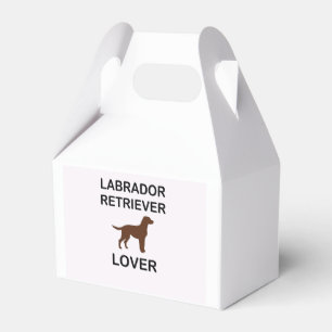 chocolate lab lover favour box