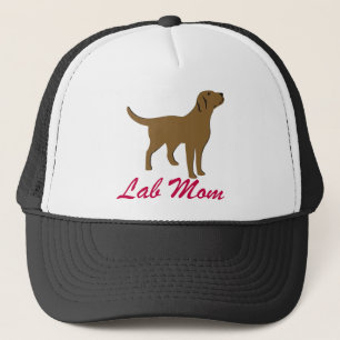 Chocolate Lab Mum Trucker Hat