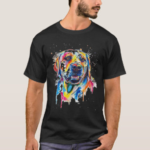 Chocolate Lab Prints Labrador Outfits Yellow Retri T-Shirt