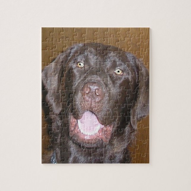 Chocolate Lab Puzzle (Vertical)