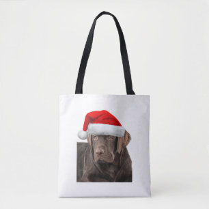 Chocolate Lab Shirt Labrador Retriever Dog Christm Tote Bag