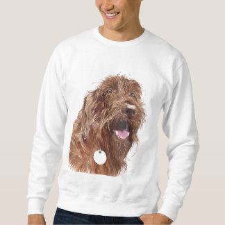 Chocolate Labradoodle #1 Sweatshirt