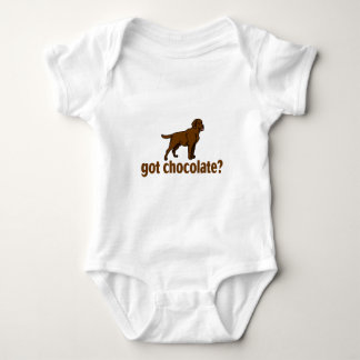 Chocolate Labrador Baby Bodysuit