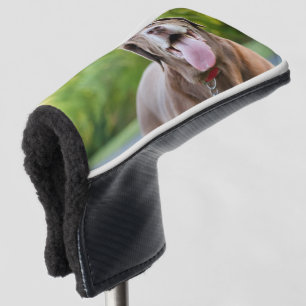 Chocolate Labrador Dog Golf Head Cover