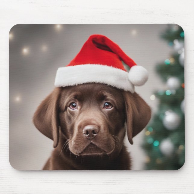 Chocolate Labrador Mouse Pad (Front)