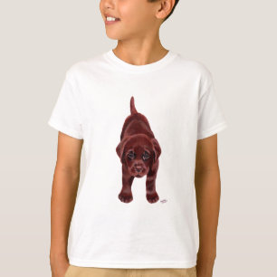 Chocolate Labrador Puppy T-Shirt
