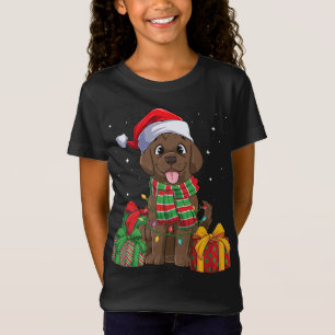 Chocolate Labrador Retriever Christmas Xmas Lab Do T-Shirt