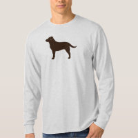 Chocolate Labrador Retriever Dog Silhouette Lab
