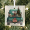 Chocolate Labrador Retriever Farm Truck Christmas