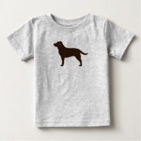Chocolate Labrador Retriever Silhouette Brown Dog