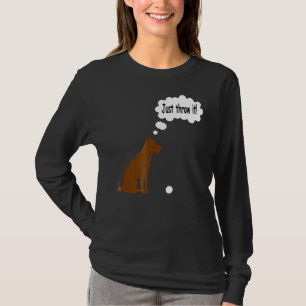 Chocolate Labrador Retriever T Lab Dog T-Shirt