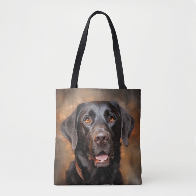 Chocolate Labrador Retriever  Tote Bag (Front)