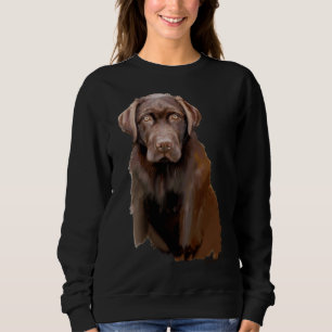 Chocolate Labrador Sweatshirt