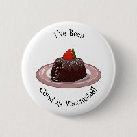 Chocolate lava cake cartoon illustration