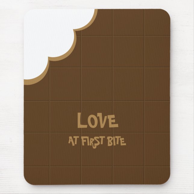 Chocolate Love Bite mousepad (Front)