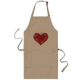 Chocolate Love Valentine Apron