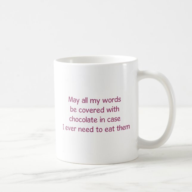 Chocolate Lover Coffee Mug (Right)