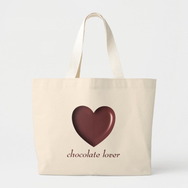 Chocolate Lover Heart Bag (Front)