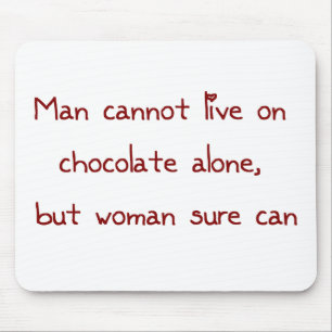 Chocolate Lover Mouse Pad